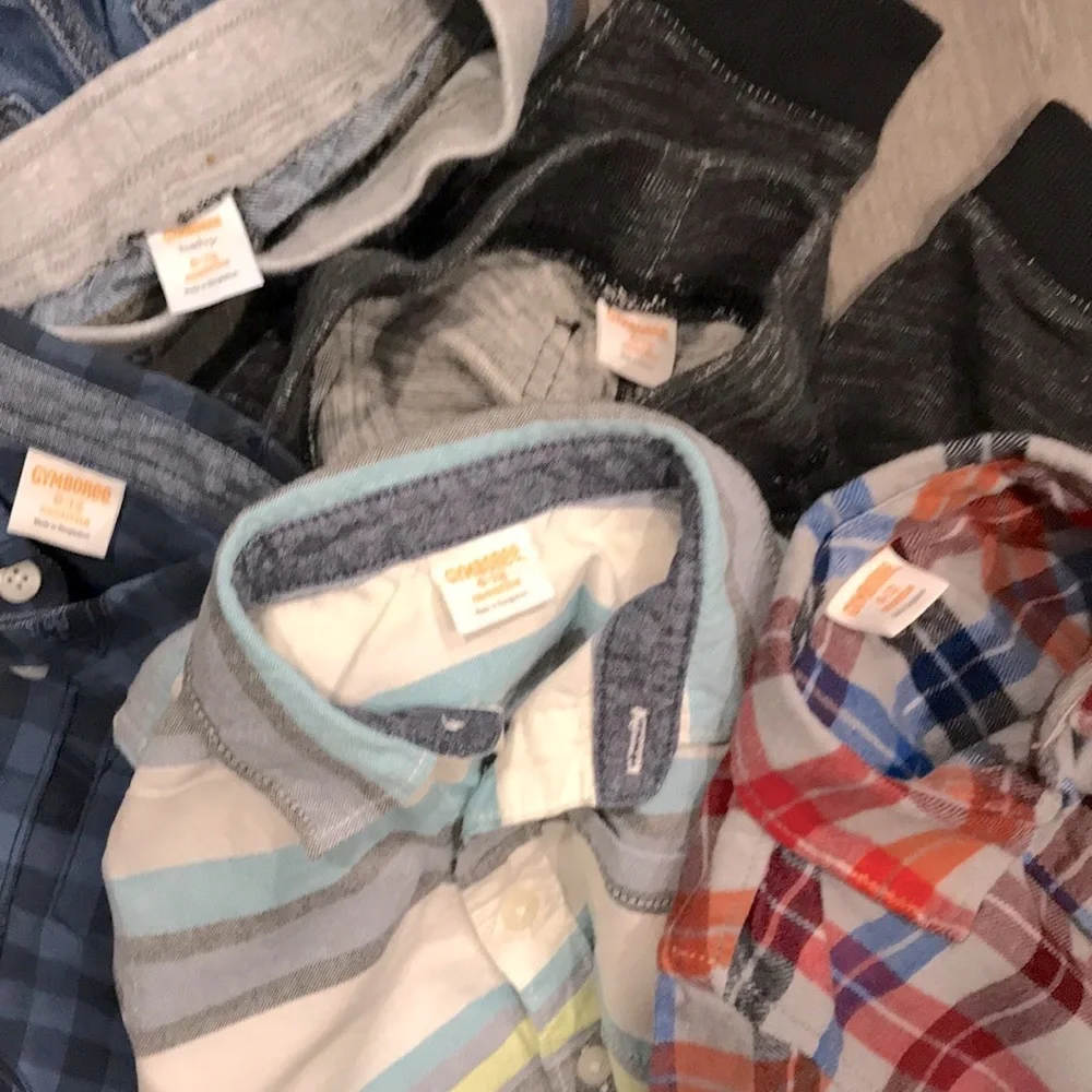 Gymboree 5-piece bundle 6-12 months pants and shirts
